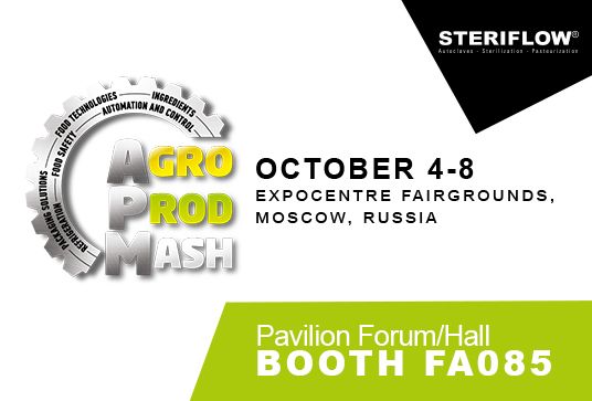 Meet Steriflow at AgroprodMash in Moscow