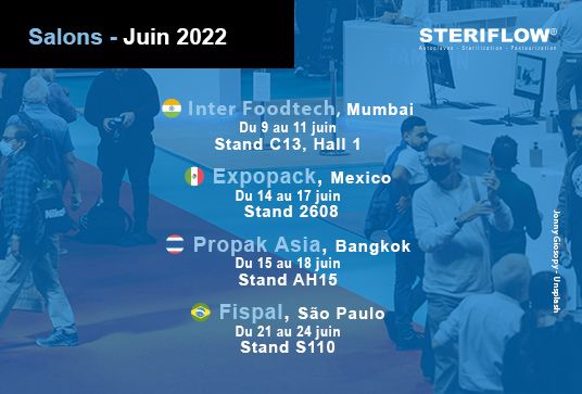Steriflow sera au Mexique, en Thailande, en Inde et au Brésil en juin 2022
