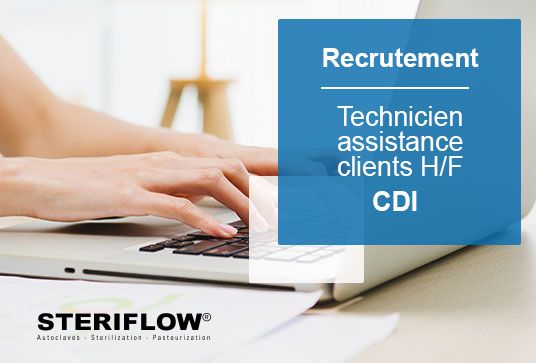 Recrutement technicien assistance clients